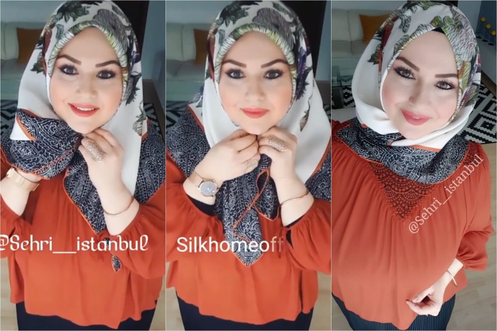 square hijab