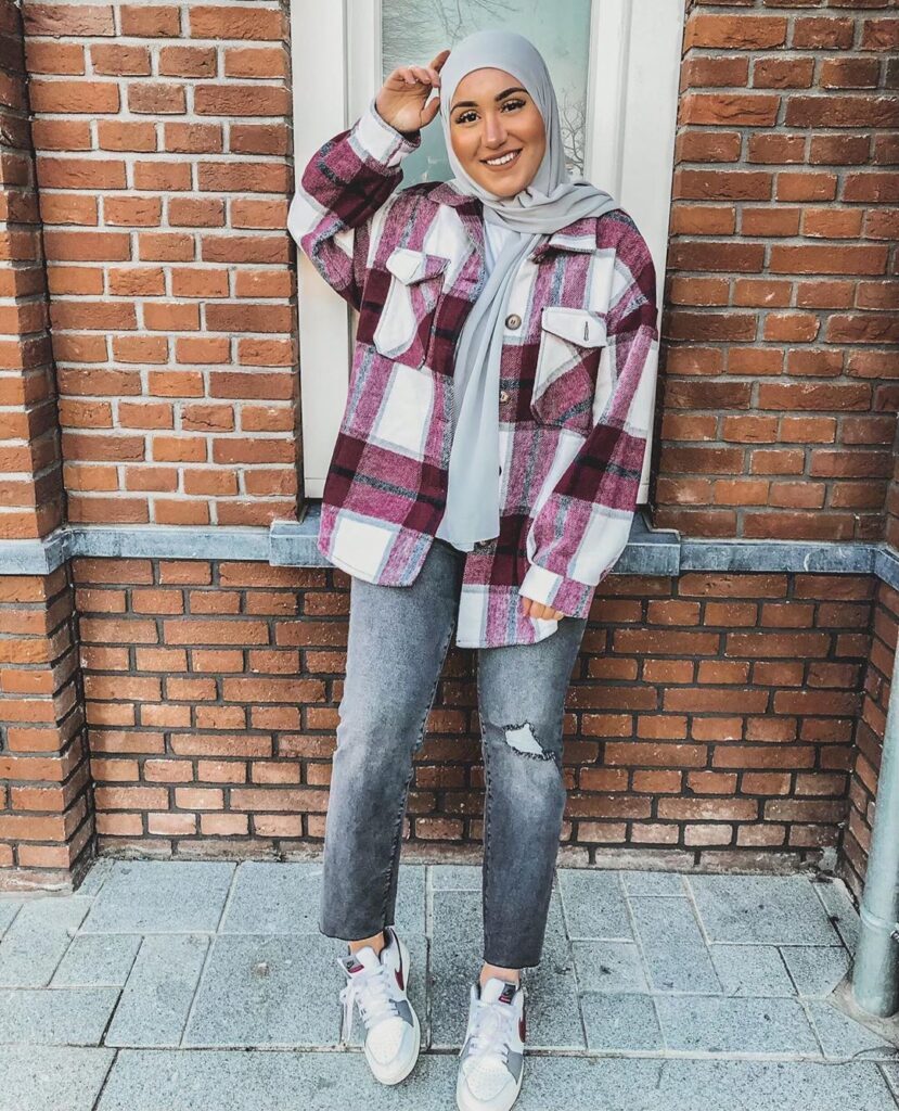 Our Wardrobe Obsession Courtesy Of Plaid Prints | Hijab Fashion Inspiration