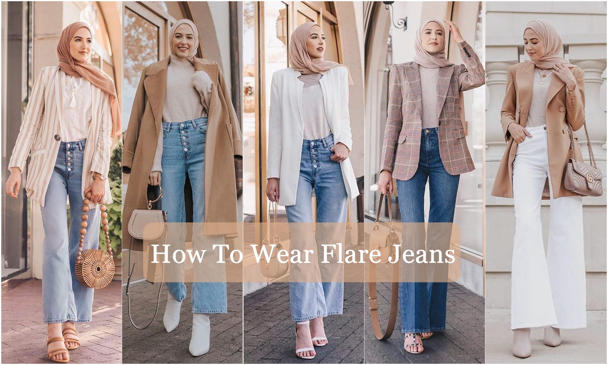 How to Wear Flare Jeans