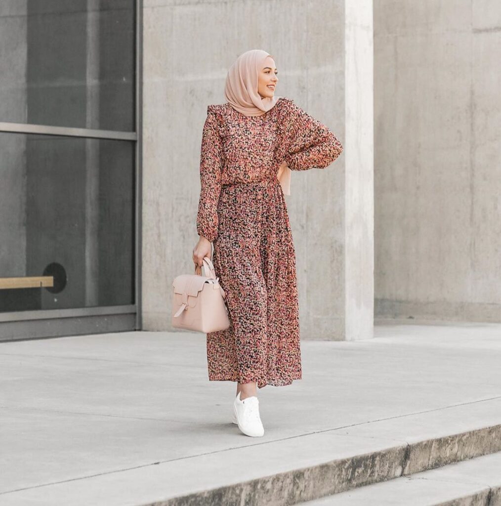 Midi Dress Hijab - Homecare24