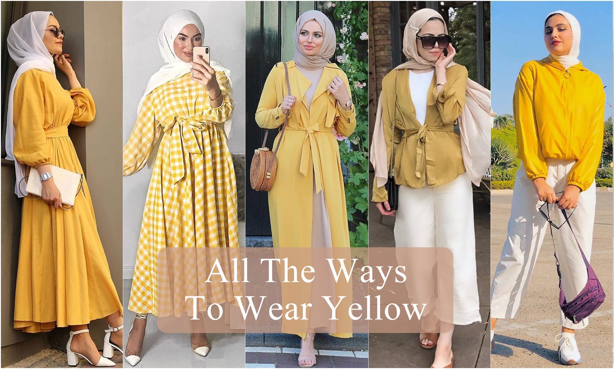 Mustard Yellow Dress With Hijab | vlr.eng.br
