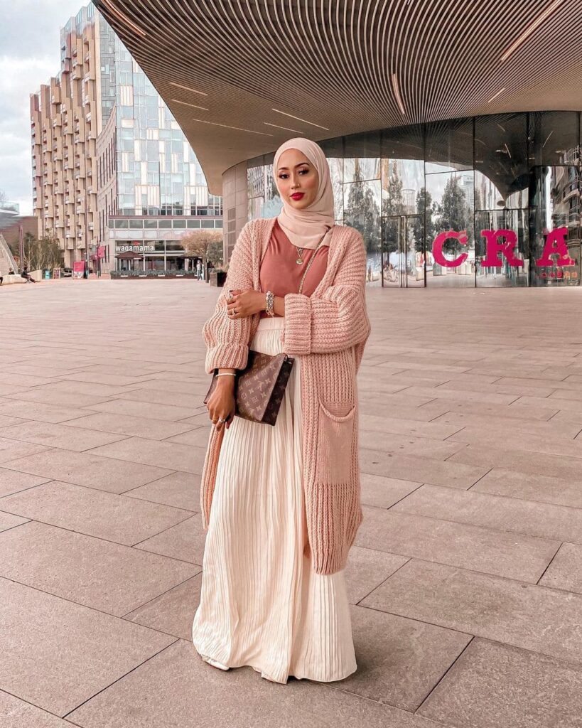 Ladies Women Plain Long Sleeves Cardi Baggy Boyfriend Maxi Open Cardigan Hijab 