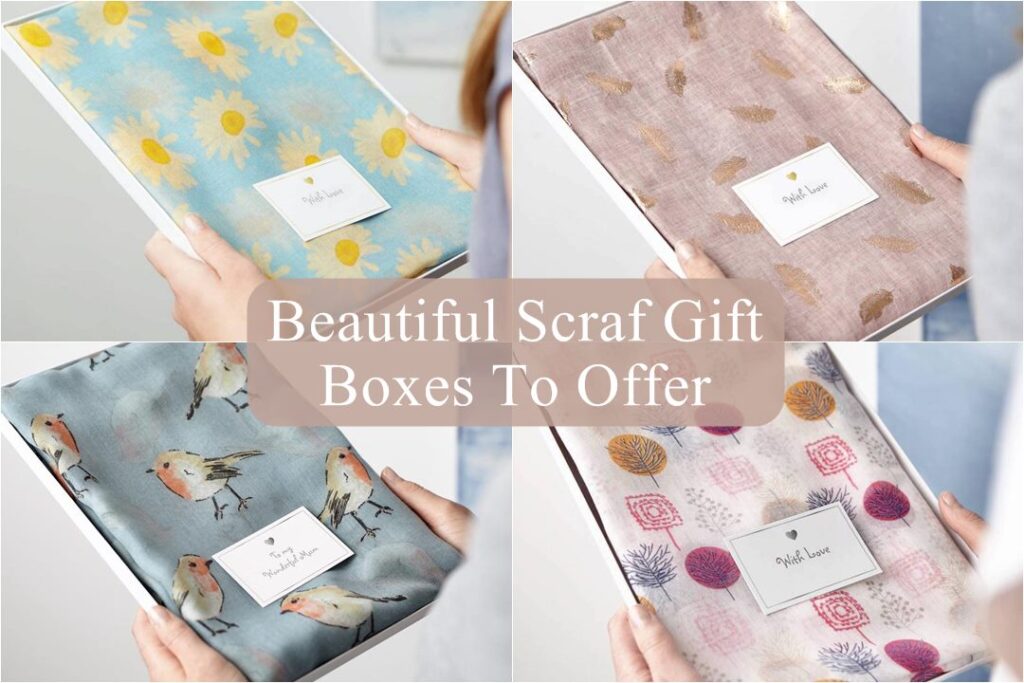 scarf gift boxes