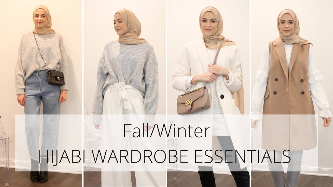 Top 10 Hijabi Wardrobe Essentials - Fall/Winter - Hijab Fashion Inspiration