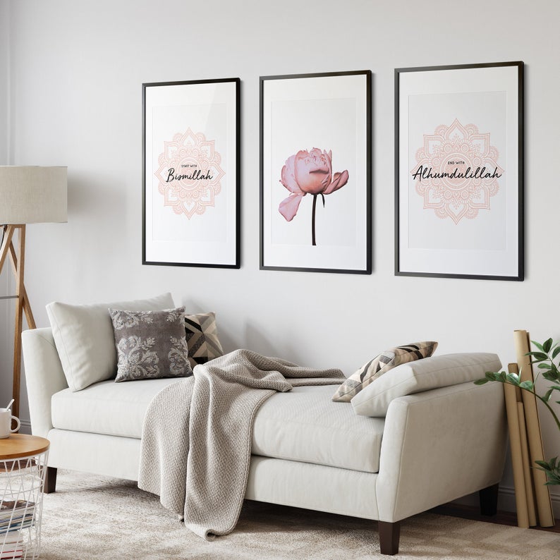 Beautiful Wall Art Posters For Your Home - Hijab Fashion Inspiration