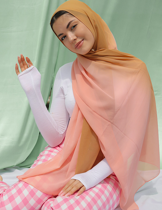 ombré hijabs